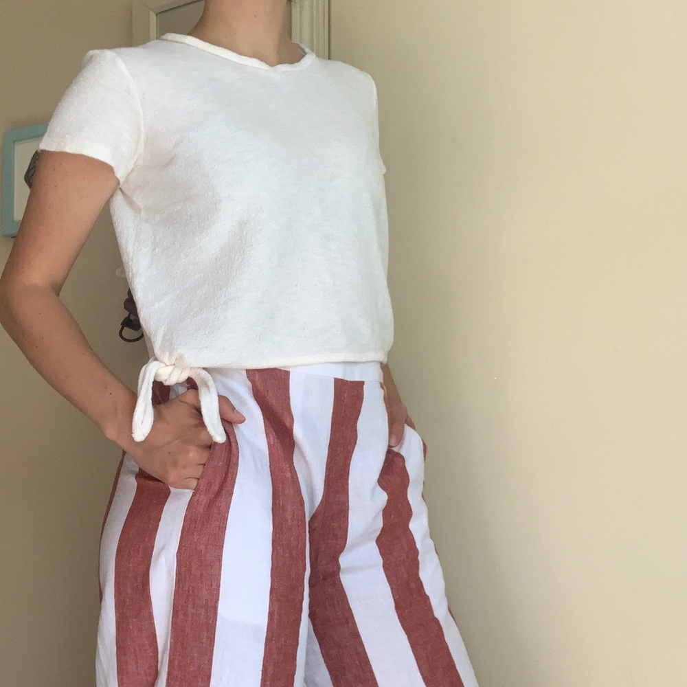 Madewell Modern Side-Tie Top